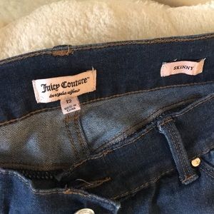 Juicy Couture Distressed Skinny Jeans size 12